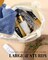 1 Pack Canvas Tote Bag Aesthetic for Women, Cute Trendy Grow in grace Reusable Cloth Cotton Bags with Handle for Grocery College Shopping Beach